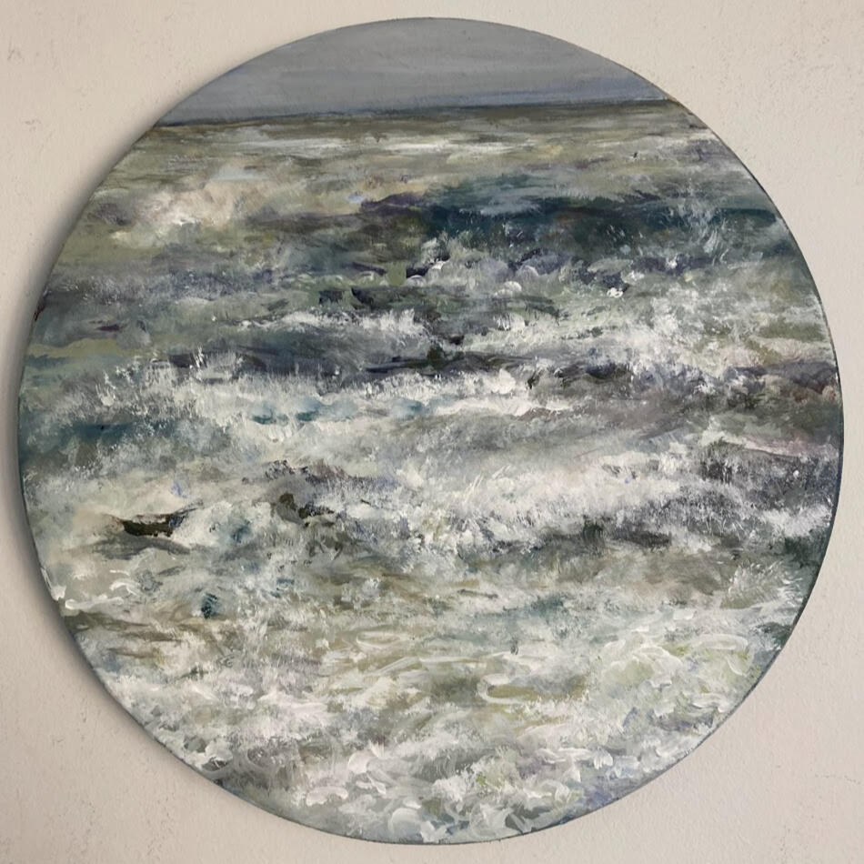 Acrylic Plein Air Round